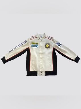 MARIOKART NEW Canvas Racing Jacket -Egret - M